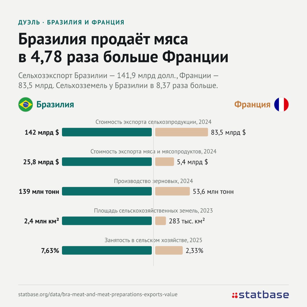 Французские фермеры выступили против сделки ЕС с МЕРКОСУР