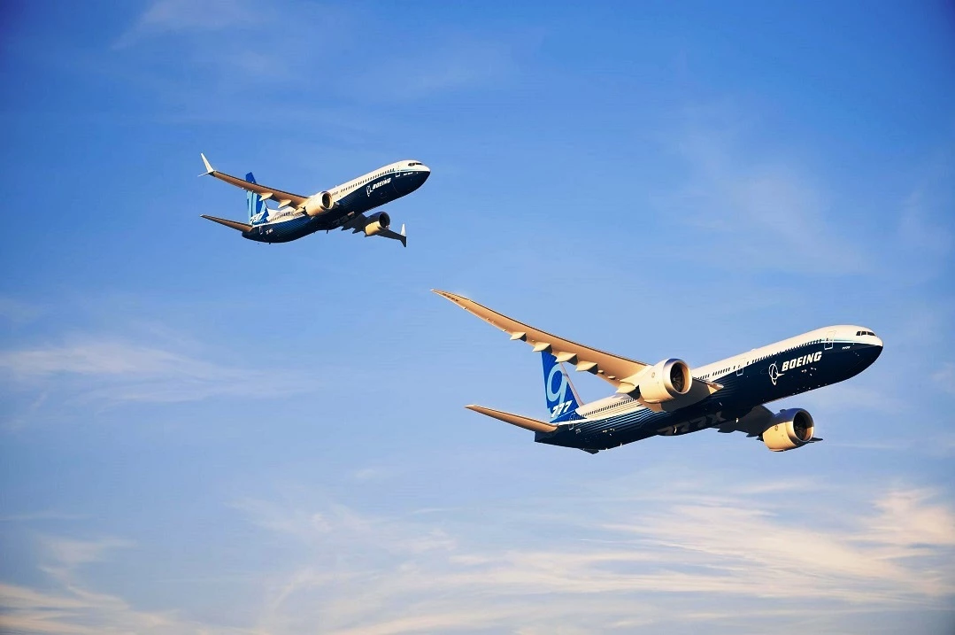 Boeing представит самолеты 737-10 и 777-9 на Парижском авиасалоне
