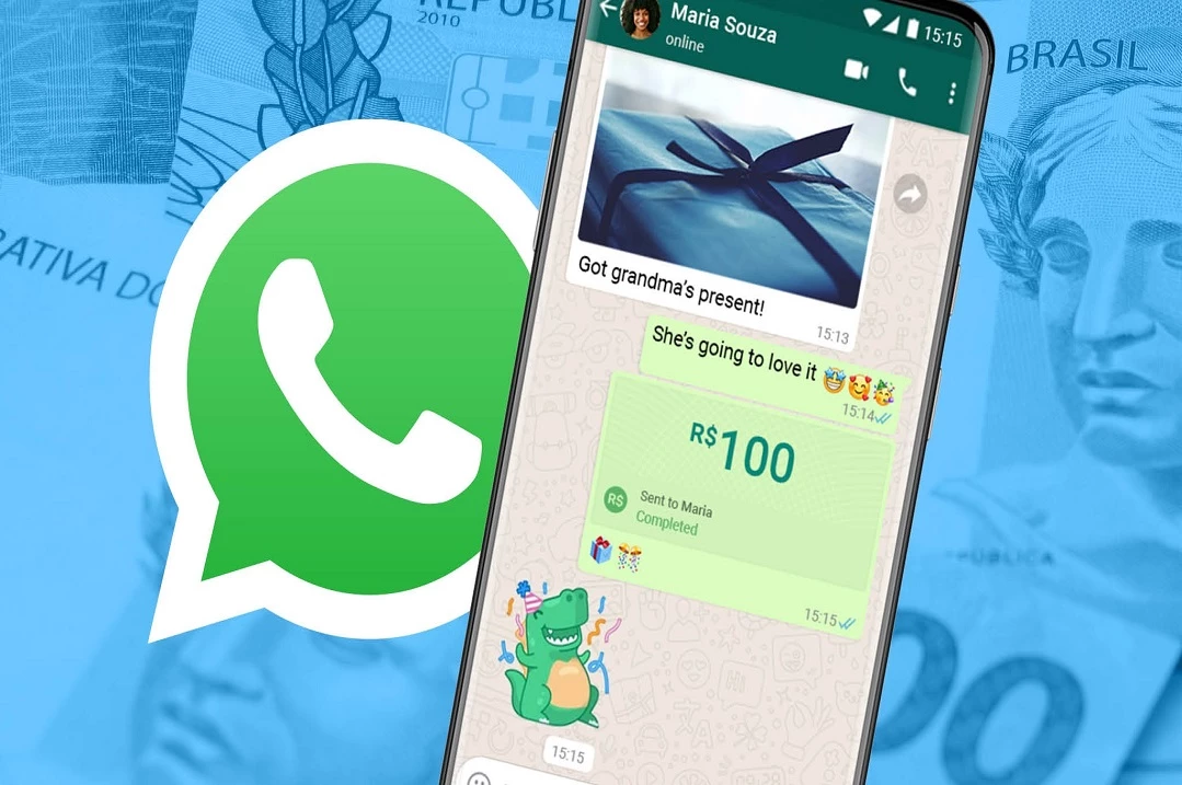 WhatsApp включил платежи в чате в Бразилии