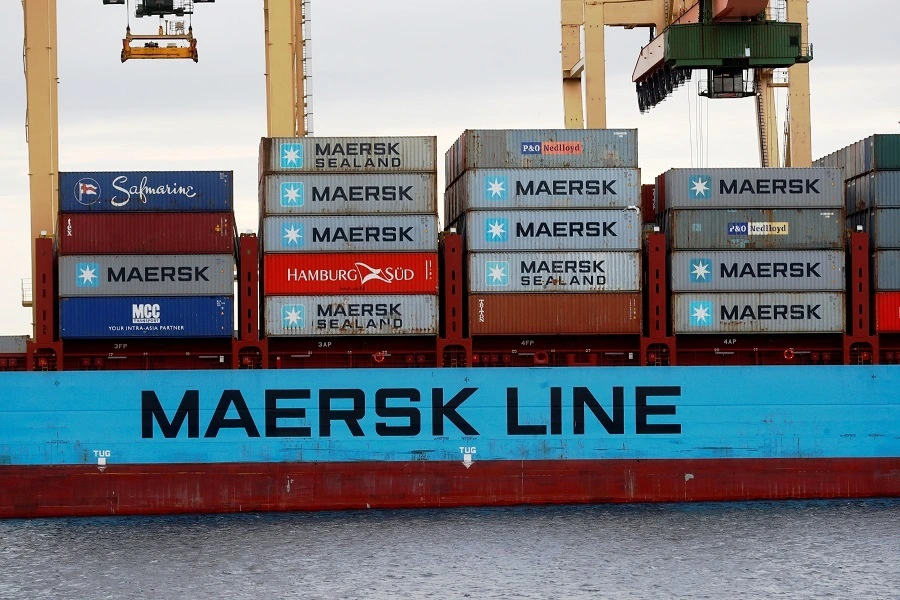 Акции Maersk резко упали после предупреждения о замедлении темпов роста грузоперевозок