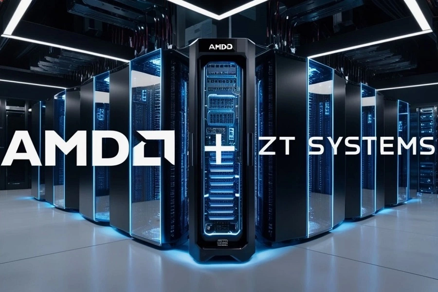 AMD приобретет разработчика серверов ZT Systems за 4,9 миллиарда долларов наличными и акциями