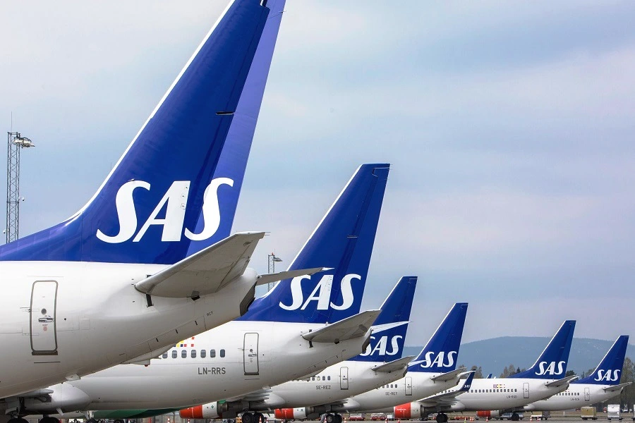 Air France-KLM приобретет контрольный пакет акций скандинавской авиакомпании SAS