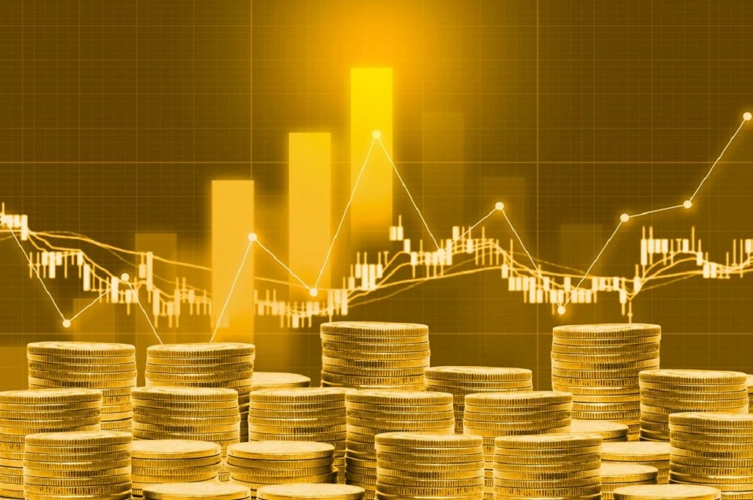 Золото останавливается чуть ниже 2000 долларов в лучшем наиболее активном расчете за год