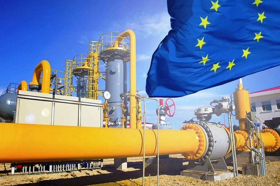Экспорт российского трубопроводного газа в Европу в мае вырос на 10% в годовом исчислении