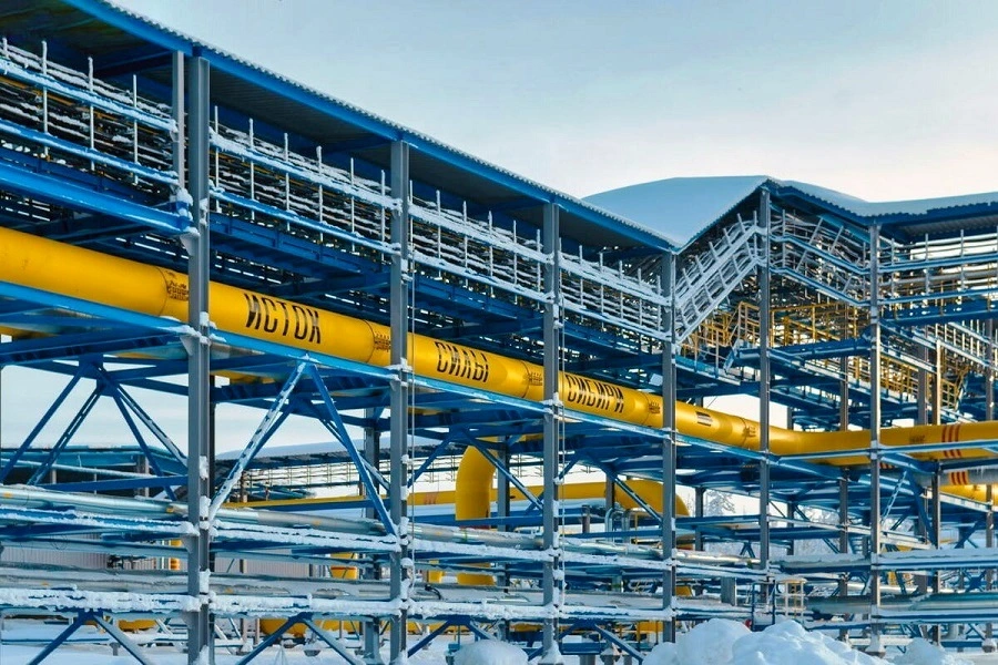 В 2025 году «Газпром» поставил в Китай 38 млрд кубометров газа по трубопроводу «Сила Сибири»