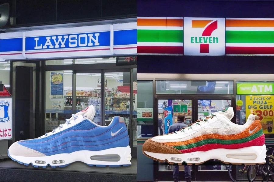 7-Eleven подала в суд на Nike из-за кроссовок Air Max в цветах производителя Slurpee