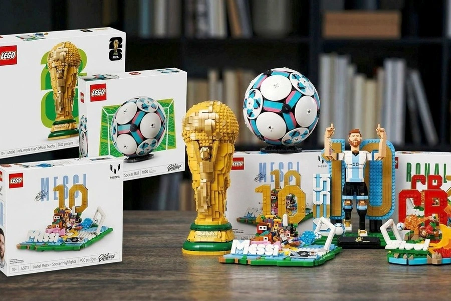 Продажи Lego выросли благодаря продукции World Cup, которая привлекла новых покупателей