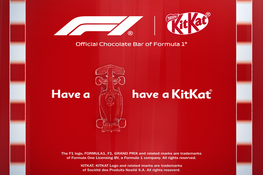 Бренд KitKat компании Nestle подписал контракт с «Формулой-1»