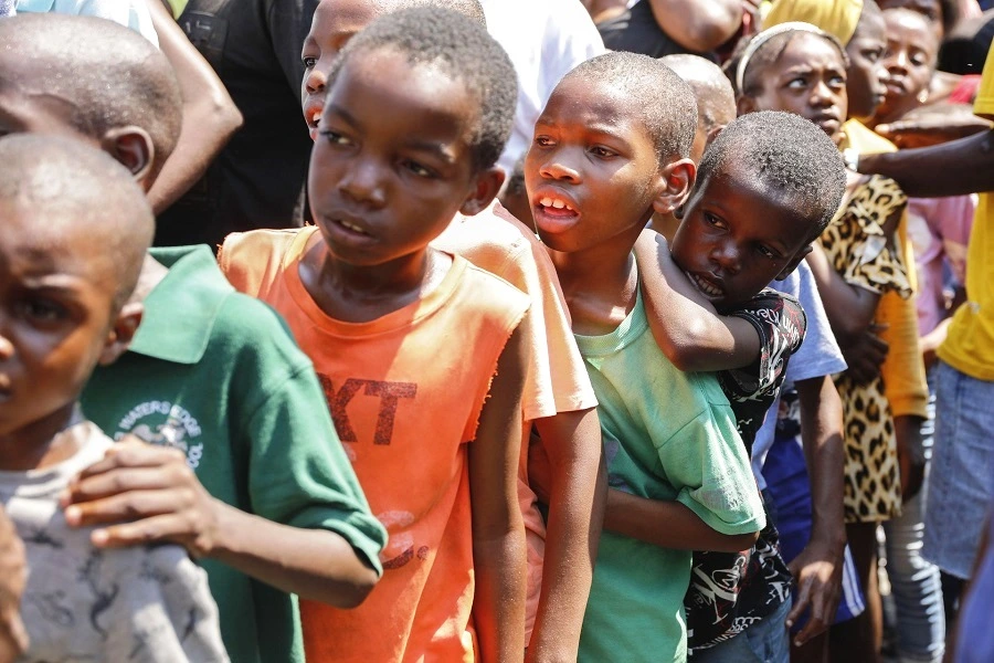 По данным ЮНИСЕФ, число детей на Гаити, перемещенных в результате насилия, за год почти удвоилось