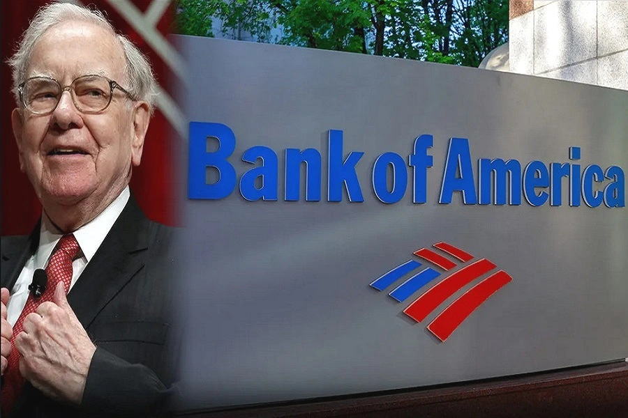 Уоррен Баффет продал акции Bank of America на сумму 982 млн долларов
