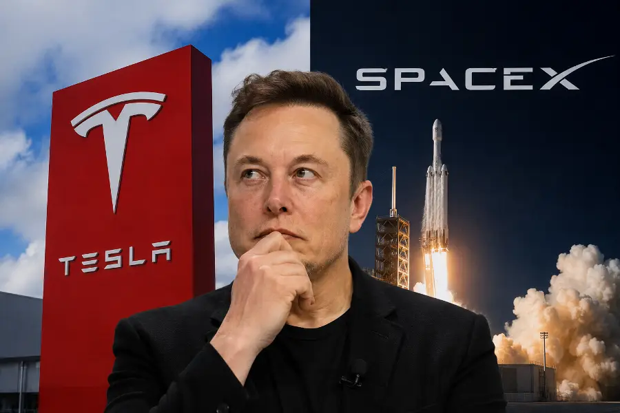 Илон Маск не исключил возможное объединение Tesla и SpaceX
