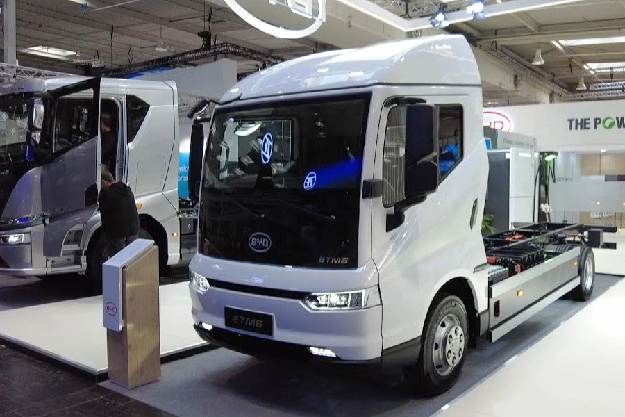 BYD будет производить электрогрузовики в Европе в 2027 году