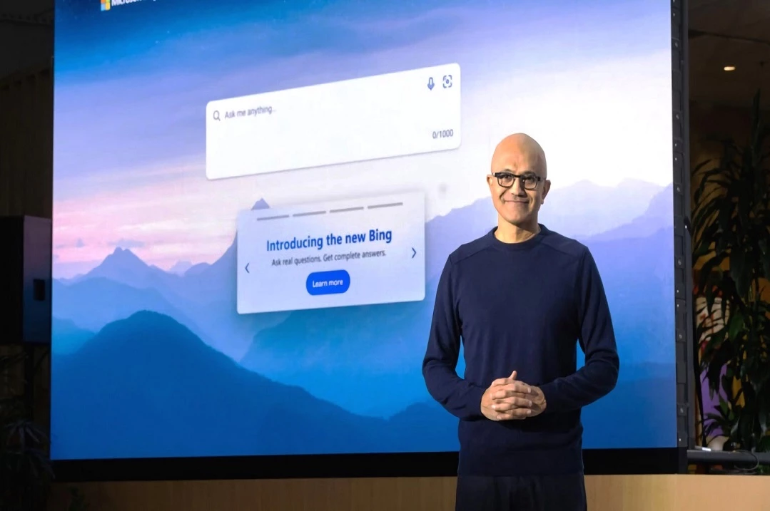 Microsoft превысила рыночную капитализацию в $2 трлн, представив браузер Bing и Edge на базе искусственного интеллекта 