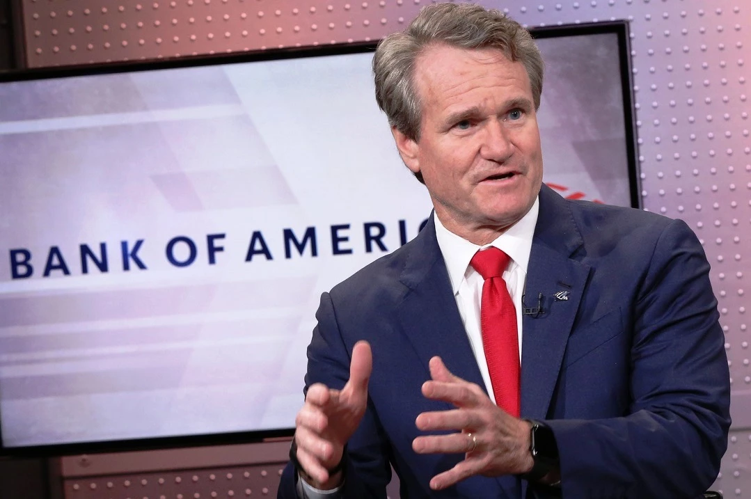 Генеральный директор Bank of America не беспокоится об индексе потребительских цен: «инфляция достигает своего пика»
