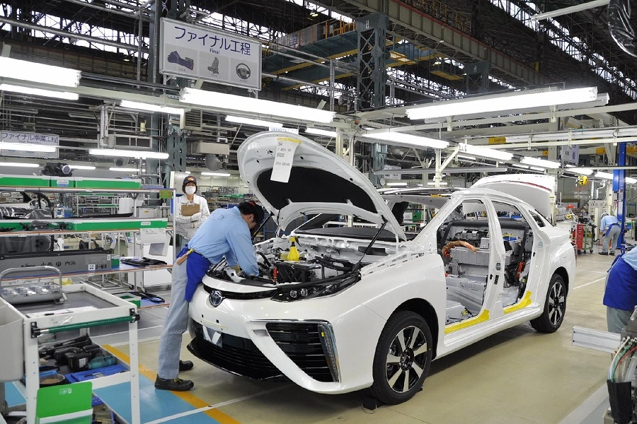 Мировое производство Toyota в октябре снижается девятый месяц подряд