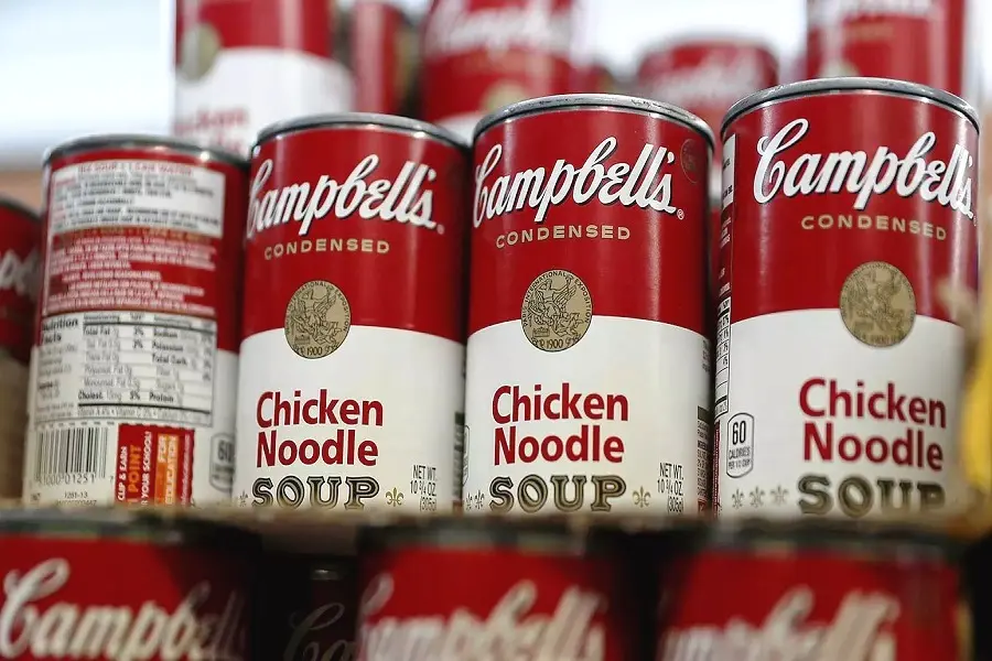 Campbell’s снижает прогноз по продажам и прибыли на фоне падения спроса на снеки